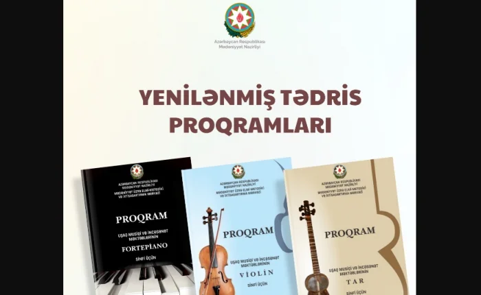 Musiqi və incəsənət məktəblərində tədris proqramları