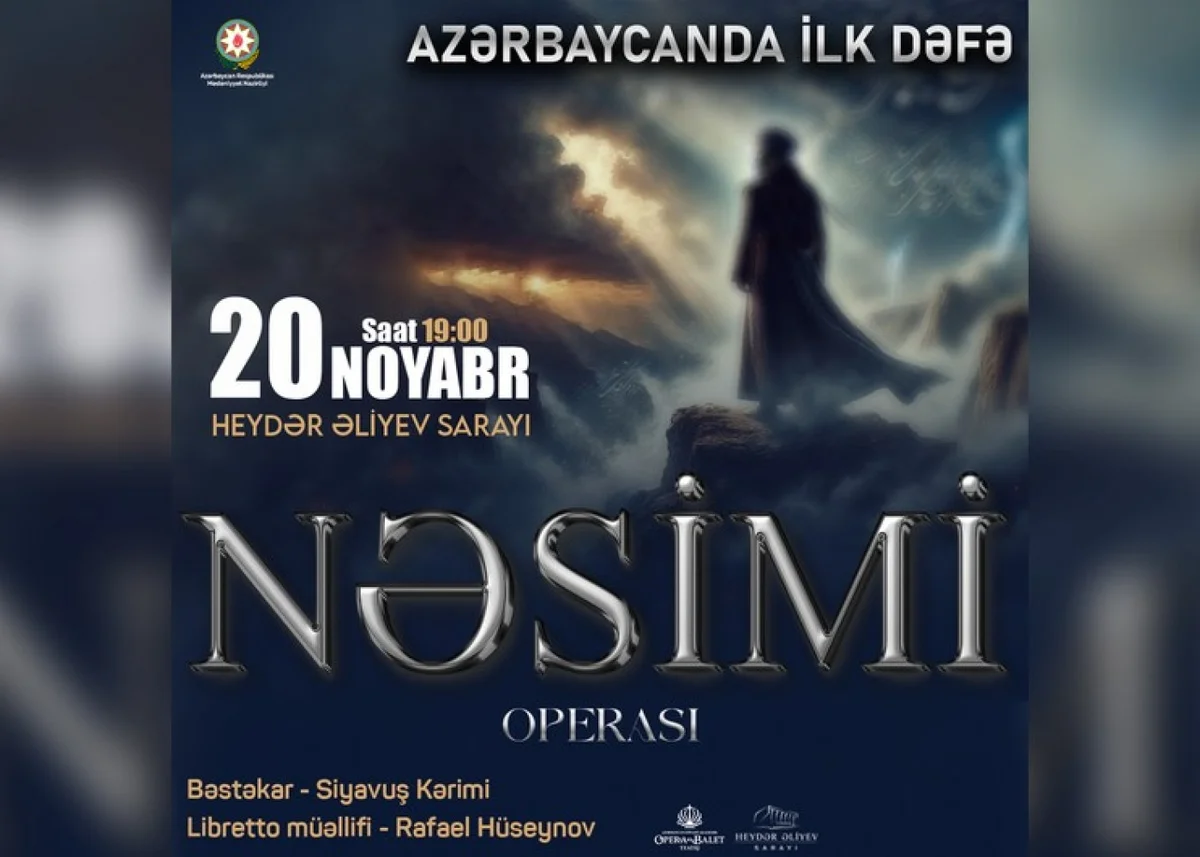 Azərbaycanda Nəsimi operası tamaşaya qoyulacaq İLK DƏFƏ