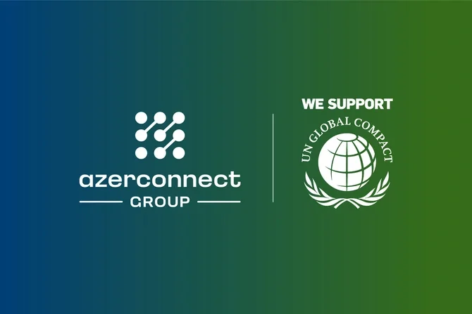 Azerconnect Group BMTnin Qlobal Sazişinə qoşulub Xəbər saytı Son xəbərlər və Hadisələr