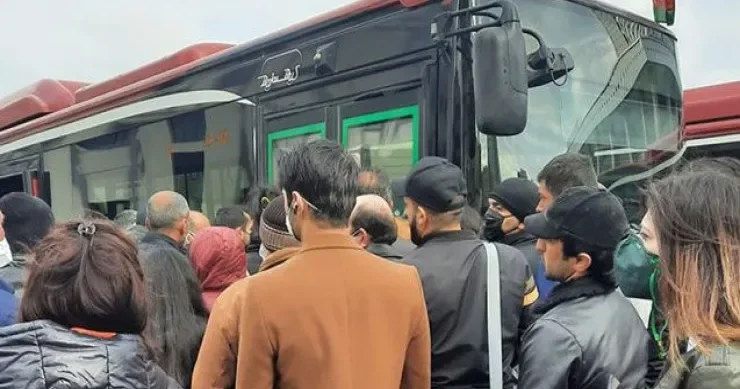 Sərnişinləri 1 saat gözlədən marşrut: AYNA nı da özündən çıxartdı