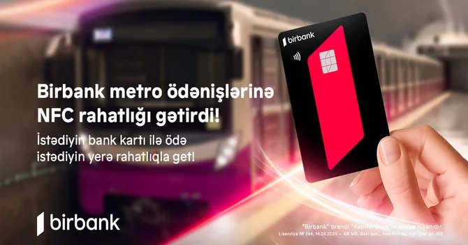 Birbank ın dəstəyi ilə ictimai nəqliyyat sistemində yeni dövr başlayır