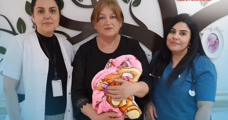 Bakıda 59 yaşlı qadın 23 ildən sonra ana oldu