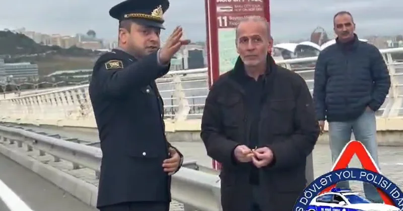 Qaydaları pozan piyadalara qəza görüntüləri göstərildi Video