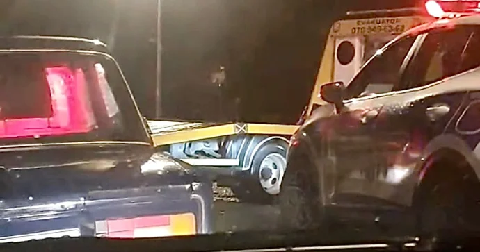 Sabirabadda zəncirvari qəza: Üç maşın toqquşdu, bir nəfər xəsarət aldı VİDEO