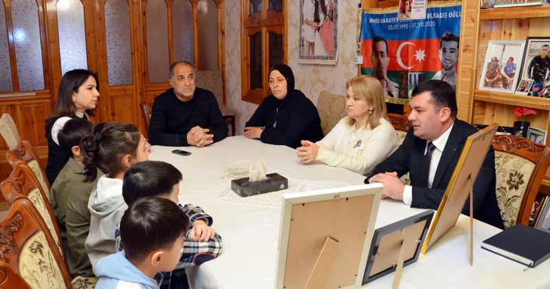 Günərzi qayğı mərkəzinin uşaqlarının şəhid ailələri ilə görüşü təşkil olunub