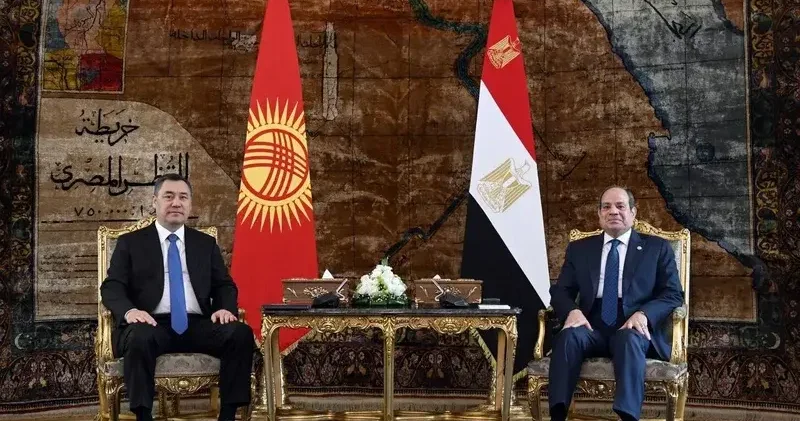 Qırğızıstan Prezidenti Sisi ilə görüşdü