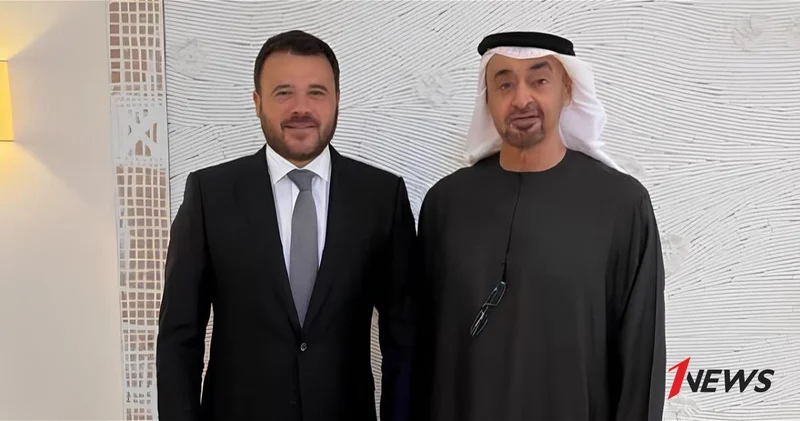 Эмин Агаларов встретился с президентом ОАЭ ВИДЕО