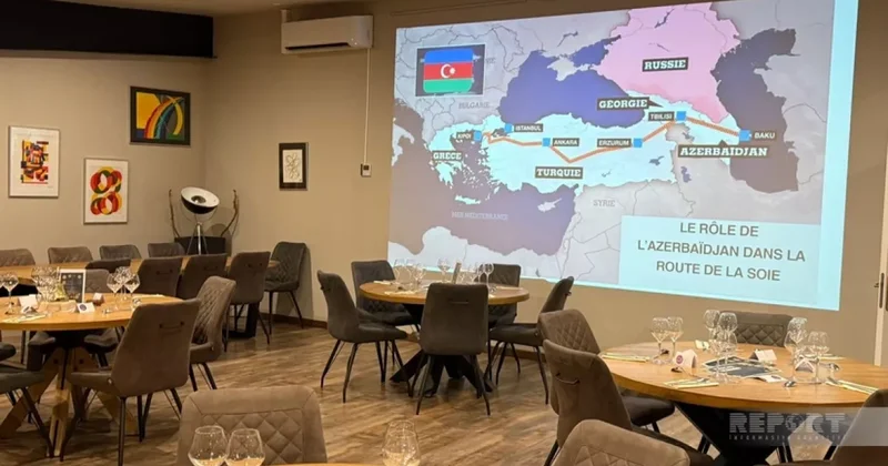 Во Франции обсудили роль Азербайджана на Шелковом пути ФОТО