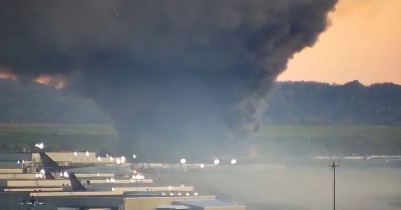 Kentakidə təyyarə qəzası: ölənlər var