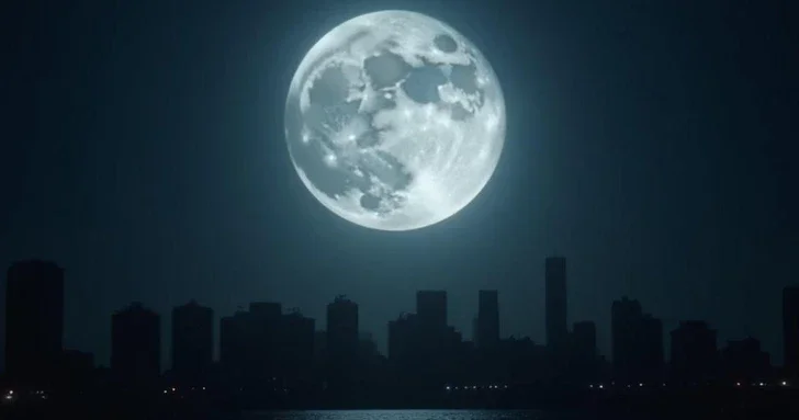 Сегодня ночью можно будет наблюдать редкое Суперлуние