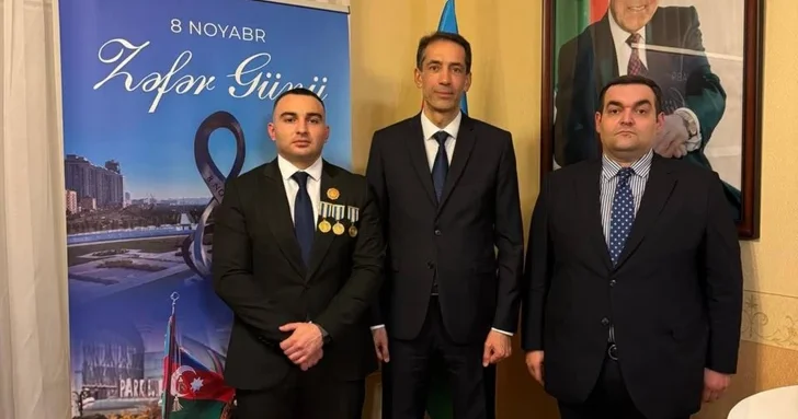 В Санкт Петербурге отметили пятую годовщину Дня Победы Азербайджана