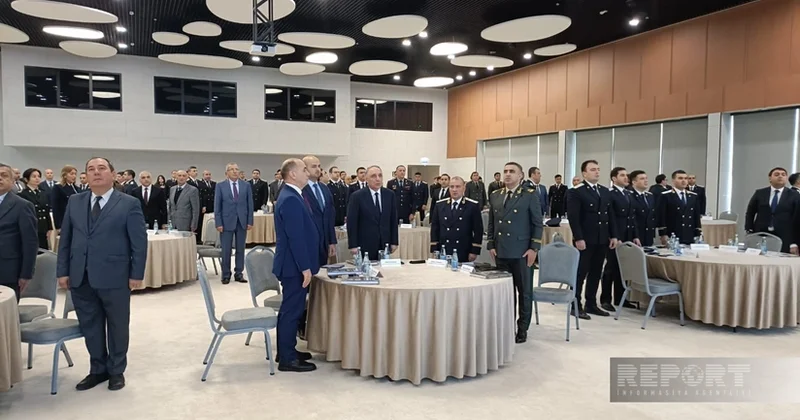 Baş Prokurorluq Zəngilanda konfrans keçirir FOTOLAR