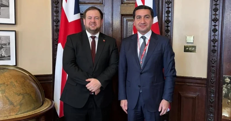 Hikmət Hacıyev Stiven Dauti ilə görüşdü