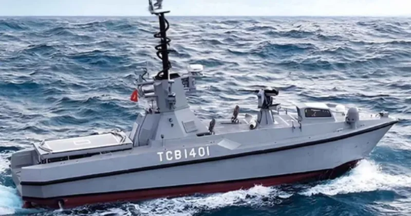 ВМС Турции получили новый беспилотный катер ВИДЕО