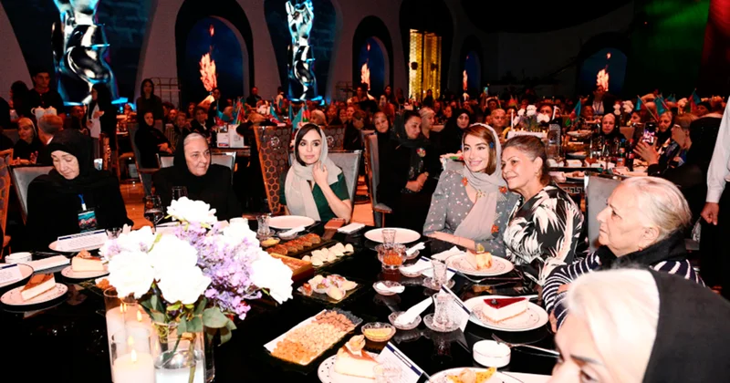 Leyla və Arzu Əliyevalar Zəfərin 5 illiyinə həsr olunmuş tədbirdə Fotolar