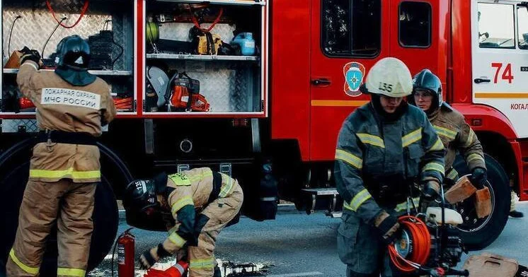 В России при пожаре в доме погибли 7 человек, четверо из них дети