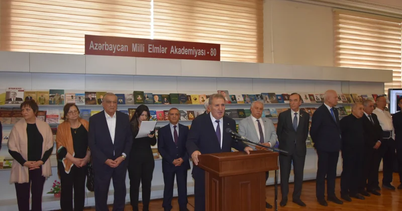 Milli Kitabxanada Azərbaycan Milli Elmlər Akademiyasının 80 illik yubileyi qeyd olunub