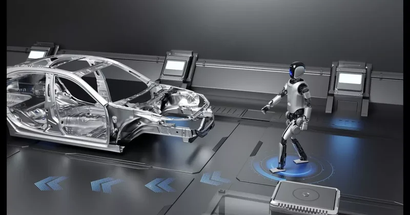 Китайский производитель электромобилей представил человекообразного робота