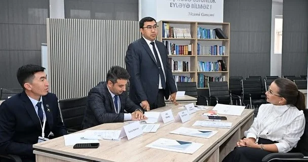 AƏSMA da Qırğızıstan nümayəndələri üçün təlimlər keçirildi FOTOLAR