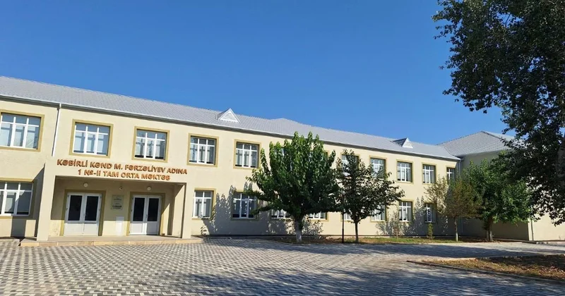 Bu məktəbdə yenilənmiş təhsil mühiti yaradıldı Fotolar