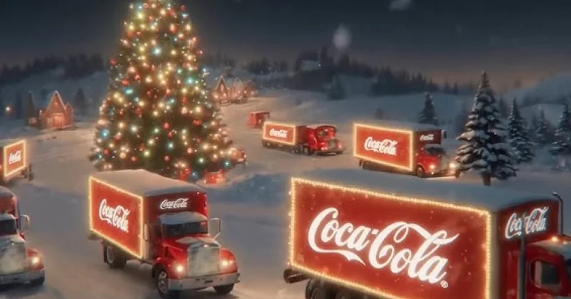 “Coca Cola” şirkəti Milad reklamlarında süni intellektdən istifadə etdiyinə görə tənqidə məruz qalıb