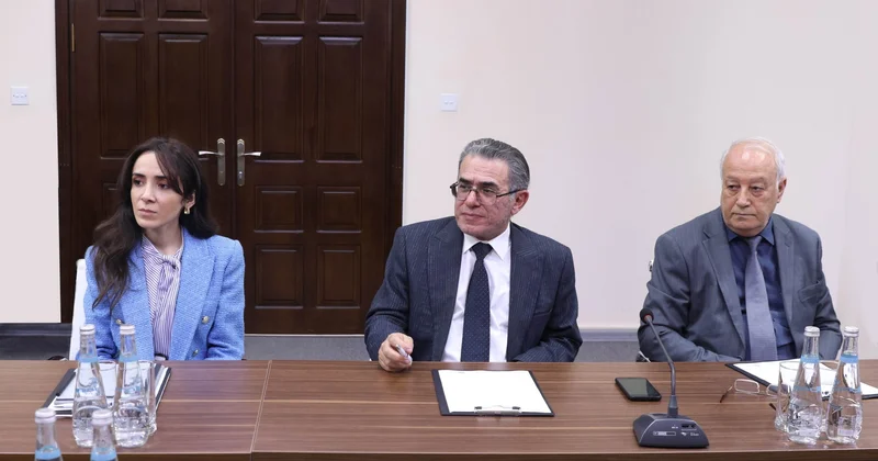 Türkiyənin bir qrup media nümayəndəsi ilə görüş keçirilib FOTOLAR