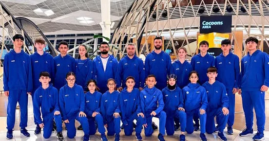 Azərbaycan taekvondoçuları Afinaya yola düşüblər