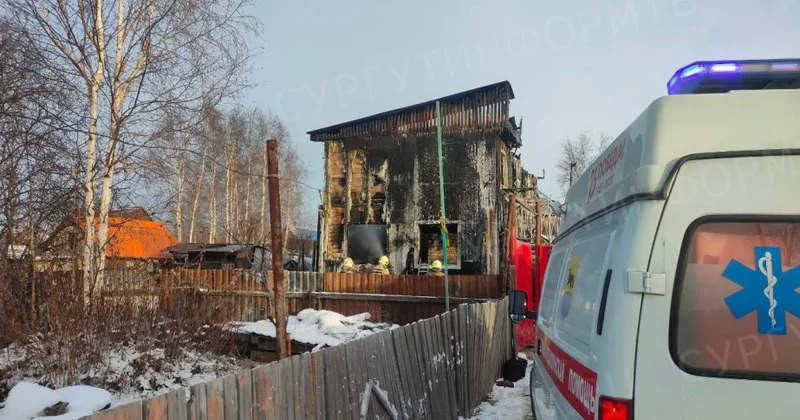 Rusiyanın Surqut şəhərində baş verən yanğında 7 nəfər həlak olub