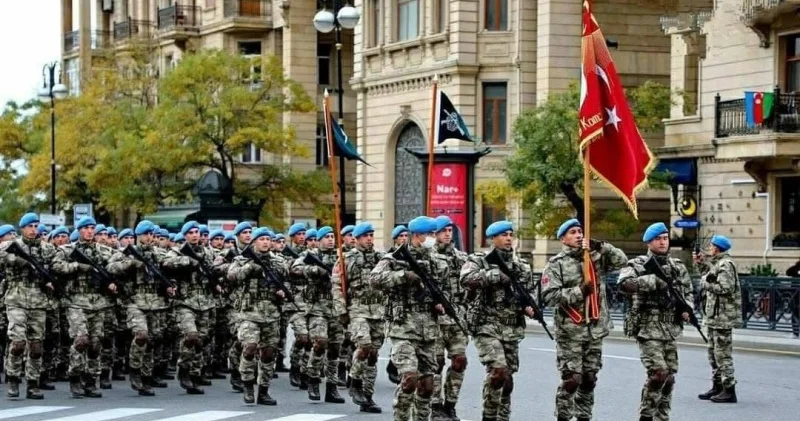 Türk ordusunun parad heyəti Azərbaycana gəlib