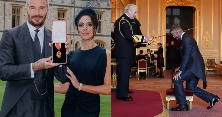 Kral Bekhemi cəngavər elan etdi Fotolar