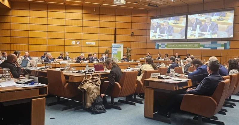 Сотрудники СГБ и МВД Азербайджана на международном мероприятии в Вене