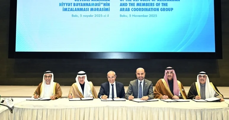 Azərbaycan Əbu Dabi İnkişaf Fondu və Ərəb Koordinasiya Qrupu ilə sənədlər imzalayıb