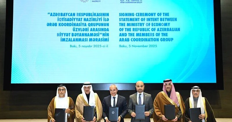 Ərəb Koordinasiya Qrupu ilə əməkdaşlıq çərçivəsində sənədlər imzalandı