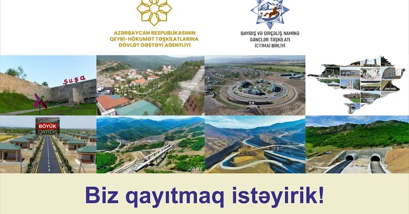 Biz qayıtmaq istəyirik adlı layihə başa çatıb