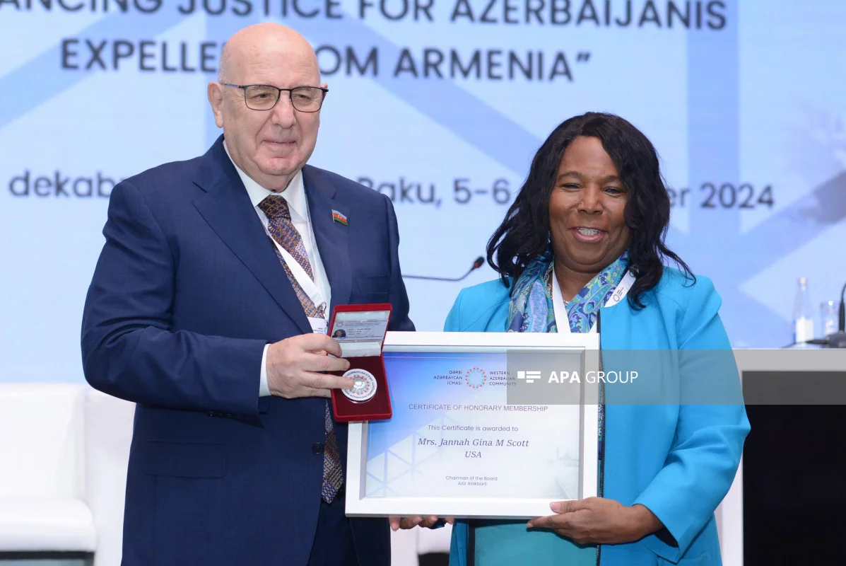 Bir qrup xarici diplomata Qərbi Azərbaycan İcmasına Fəxri üzvlük sertifikatları təqdim olunub FOTO