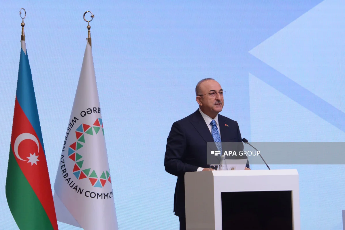 Mövlud Çavuşoğlu: Bölgədə sülhü bərqərar etmək Türkiyə ilə Azərbaycanın ortaq arzusudur