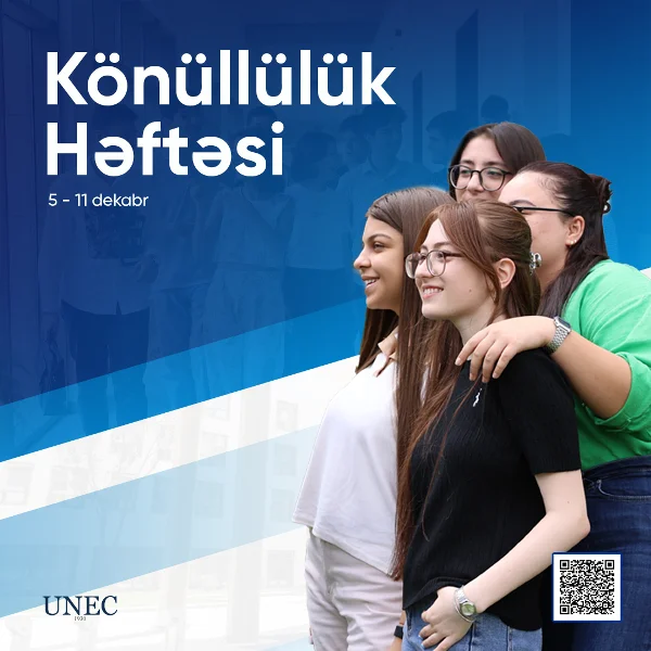 “UNEC Könüllülük Həftəsi”nə start verilib