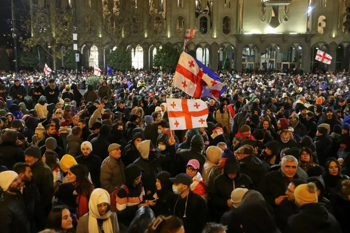 В Тбилиси в ходе акций протеста задержали 15 человек