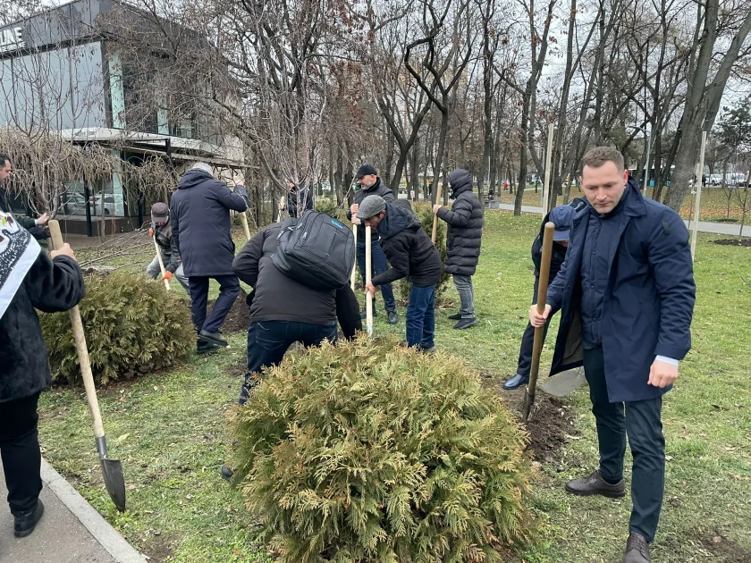 Kişineuda “Xarıbülbül” AzərbaycanMoldova Dostluq Xiyabanı salınıb