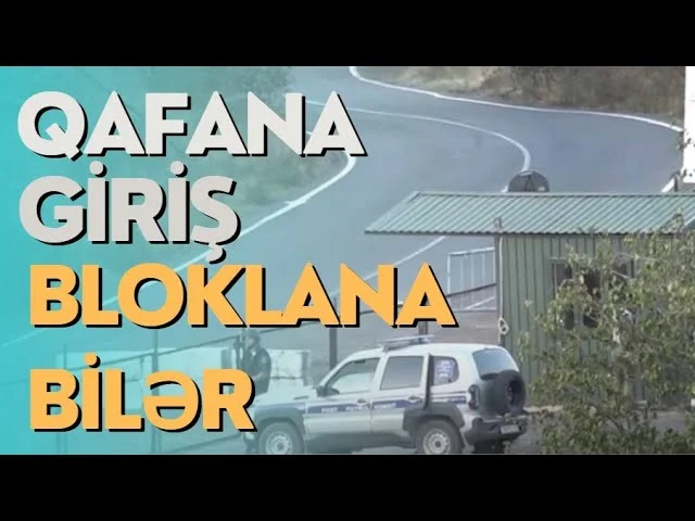Qafana giriş bloklana bilər