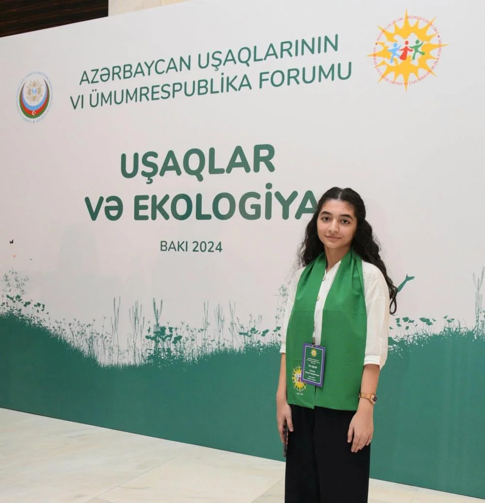 “Bu gün Uşaqların VI Forumunda iştirak etmək qürurvericidir Respublika Uşaqlarının VI Forumunun iştirakçısı