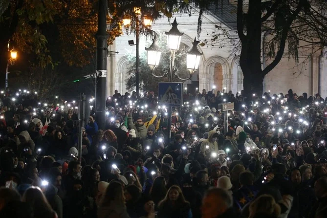 Gürcüstandakı aksiyalarda 15 nəfər saxlanılıb Xəbər saytı Son xəbərlər və Hadisələr