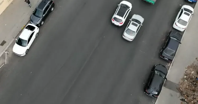 Cərimələr prospekti Sürücülər və piyadalar üçün çətinliklər yaradan yol