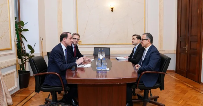 DQİDK sədri İsveç səfiri ilə görüşüb FOTOLAR