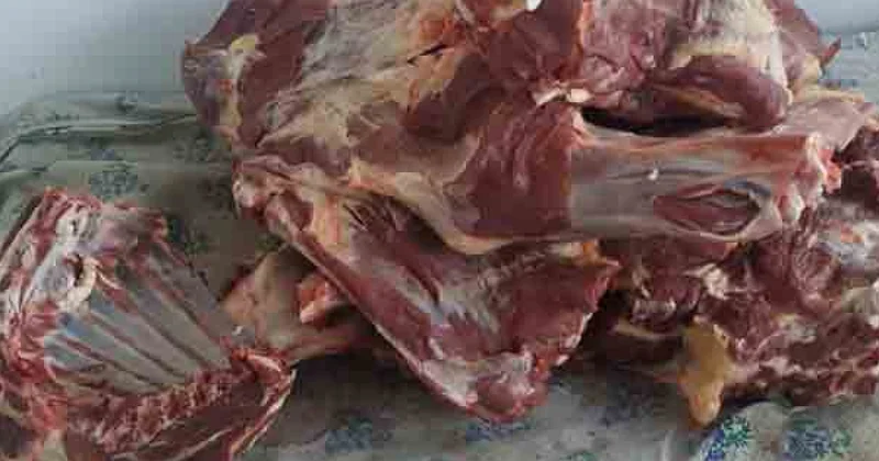 Тонну непригодного мяса пытались продать жителям Баку фото; видео