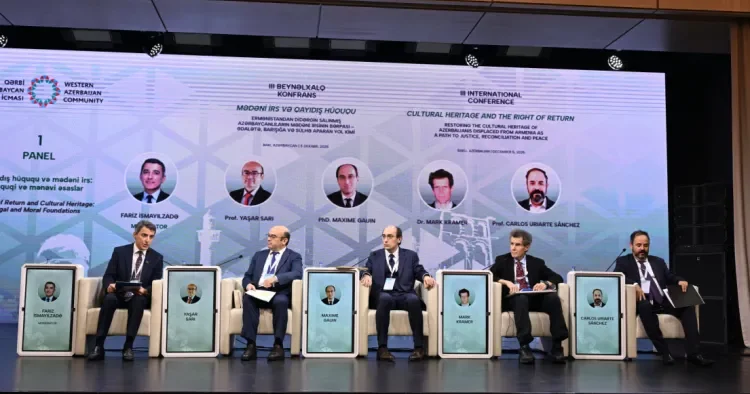 Beynəlxalq konfransda azərbaycanlıların qayıdış hüququnun hüquqi və mənəvi əsasları təhlil edildi