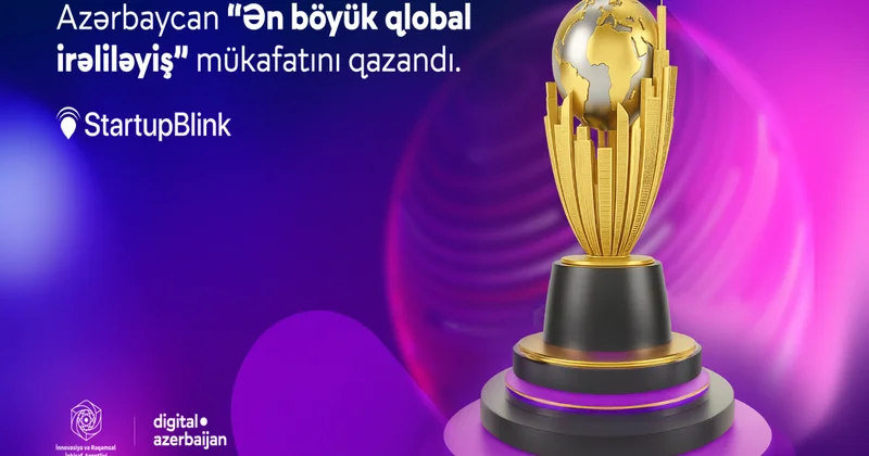 Azərbaycan nüfuzlu reytinqdə Mərkəzi Asiya üzrə “Ən böyük qlobal irəliləyiş” mükafatına layiq görülüb