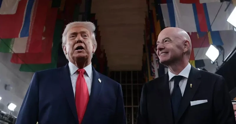 FIFA Sülh Mükafatını Trampa verdilər FOTO