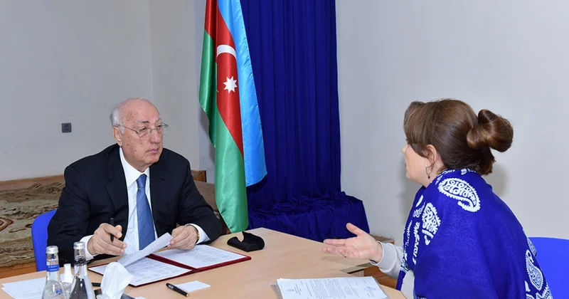 Zakir Fərəcov sakinlərlə görüşdü, tapşırıqlar verdi FOTOLAR