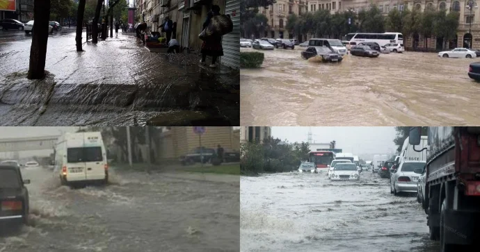 Paytaxt yollarının su altında qalmaması üçün hansı işlər görülməlidir? Ekspertlər AÇIQLADI